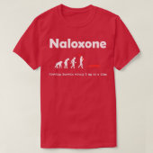 Naloxone Darwin 2 mg Falsch zur gleichen Zeit T-Shirt (Design vorne)