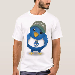 Nalts Twitter-Vogel-Fraktal T-Shirt