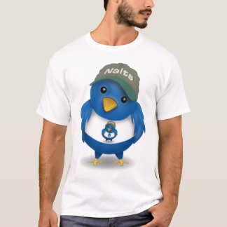 Nalts Twitter-Vogel-Fraktal T-Shirt