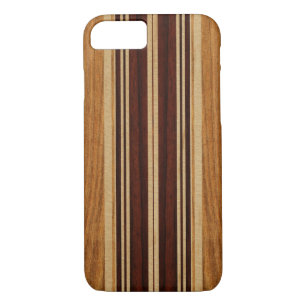 Nalu Lua Imitat Koa Holz-Surfbrett iPhone 8/7 Hülle