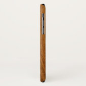 Nalu Lua Imitat Koa Holz-Surfbrett Case-Mate iPhone Hülle (Hinten/Links)