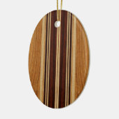 Nalu Lua Imitat Koa Holz-Surfbrett Keramikornament (Links)