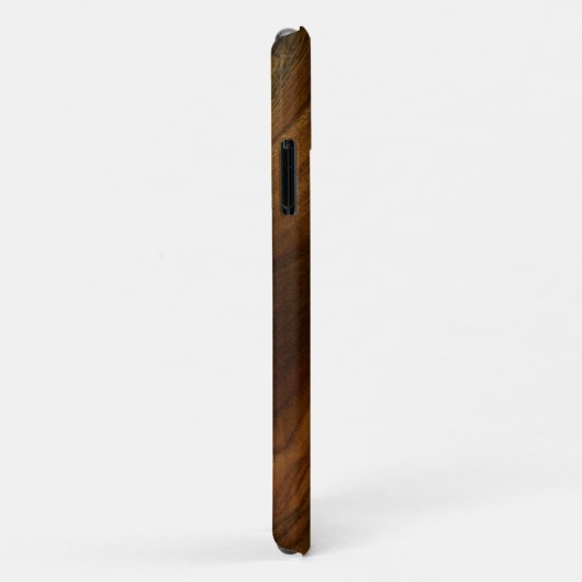 Nalu Mua Imitats Koa Wood Surfboard Case-Mate iPhone Hülle (Hinten/Rechts)