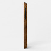 Nalu Mua Imitats Koa Wood Surfboard Case-Mate iPhone Hülle (Hinten/Links)