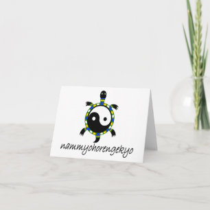 NAM MYOHO RENGE KYO... FEIERTAGSKARTE