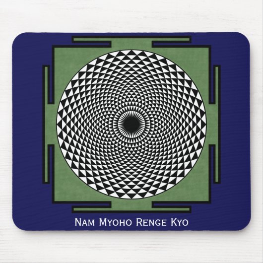 Nam Myoho Renge Kyo Gesang Mousepad (Vorne)