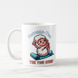 Namaastee, oveja yogui kaffeetasse
