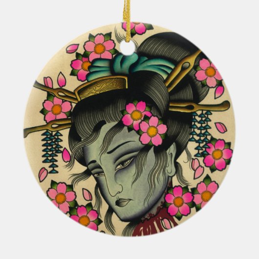 namakubi keramikornament (Hinten)