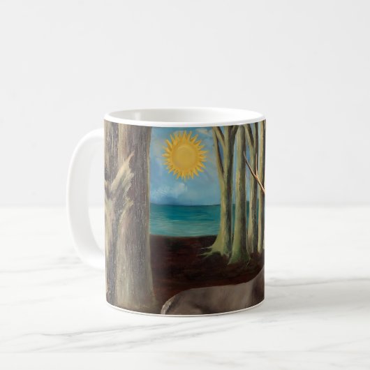 Namaner Deer Kaffeetasse (Vorderseite Links)