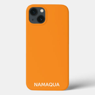 Namaqua orange Farbname Case-Mate iPhone Fall Hülle
