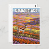 Namaqualand South Africa Travel Postkarte (Vorne/Hinten)