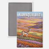 Namaqualand Südafrika Reise Magnet (Vorderseite/Rückseite)