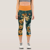 Namaqualand Wilde Blume Stilvolle Leggings (Vorderseite)