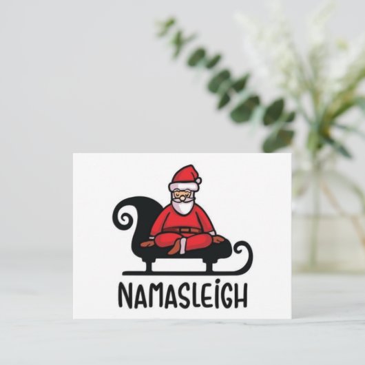 Namasleigh Postkarte (Stehend Vorderseite)