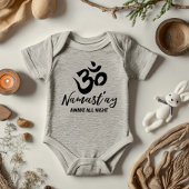 Namast'ay Awake All Night Baby Bodysuit Baby Strampler