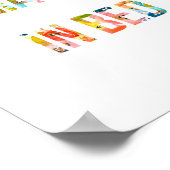 Namastay im Bett, Benennung im Bett, Zitat-Poster Poster (Ecke)