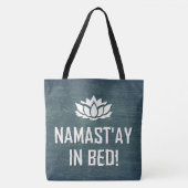 NAMAST'AY IM BETT! TASCHE (Vorderseite)