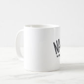 Namast'ay in Bed Coffee Tasse (Vorderseite Links)