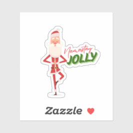 Namastay Jolly Aufkleber