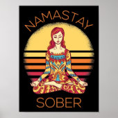 Namastay Sober I Poster (Vorne)