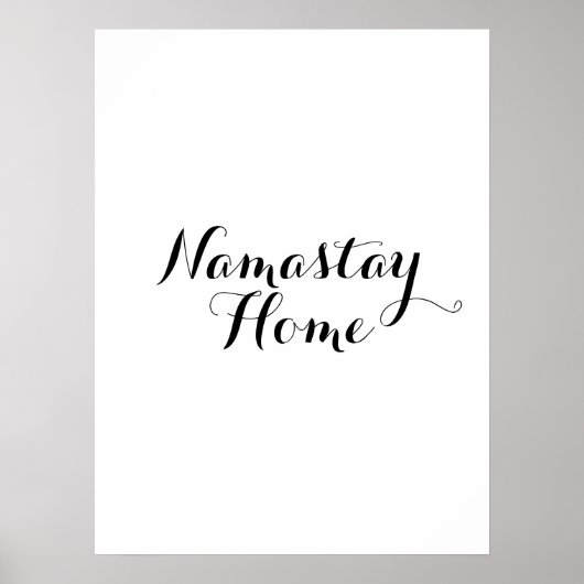 Namastay Zuhause Poster (Vorne)