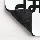 Namaste (न म ते) - Devanagari-Skript Mousepad (Ecke)