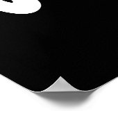 Namaste (न म ते) - Devanagari-Skript Poster (Ecke)