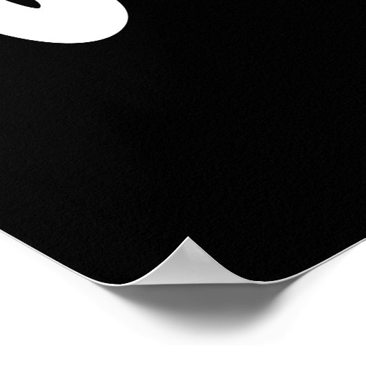 Namaste (न म ते) - Devanagari-Skript Poster (Ecke)