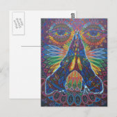Namaste 2010 postkarte (Vorne/Hinten)