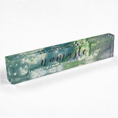 Namaste Acrylic Namensplakette