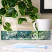Namaste Acrylic Namensplakette