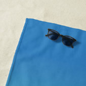 Namaste am Strand Strandtuch (Beispiel)