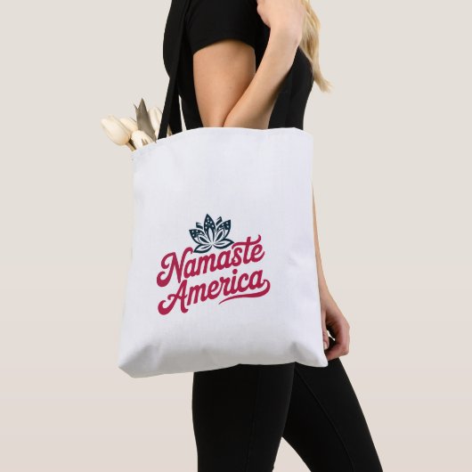 Namaste America Yoga Tote Bag Tasche (Von Nahem)
