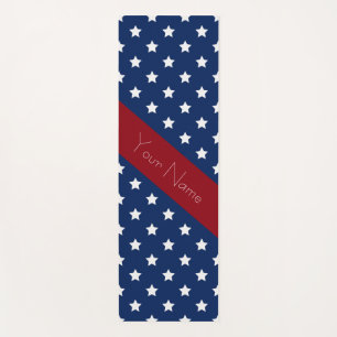 Namaste Americana Red White Blue mit Individuelle Yogamatte