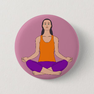 Namaste Atemyoga Button