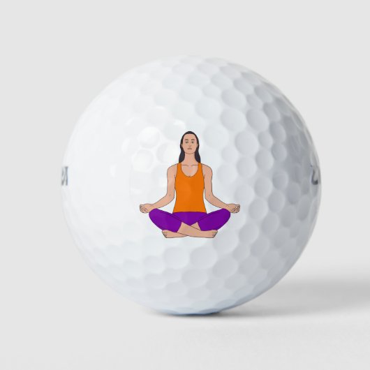 Namaste Atemyoga Golfball (Vorderseite)