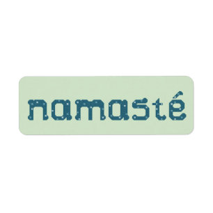 Namaste Aufkleber