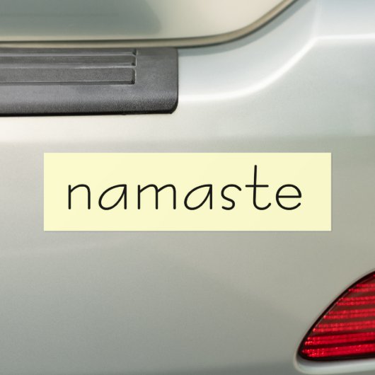 namaste Autoaufkleber (Auf Auto)