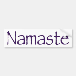 Namaste Autoaufkleber
