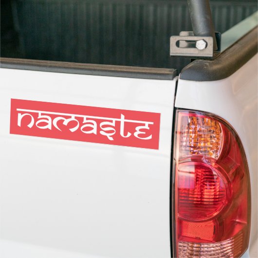 Namaste Autoaufkleber (Auf Lkw)