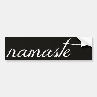 Namaste Autoaufkleber