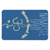Namaste Baby Car Magnet (Horizontal)