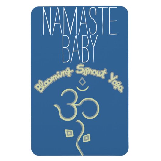 Namaste Baby Car Magnet (Vertikal)