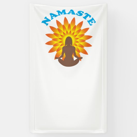 Namaste Banner (Vertikal)