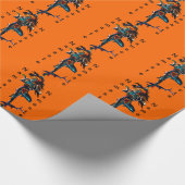 Namaste Baum-Yoga-Pose-Verpackungs-Papier durch Geschenkpapier (Ecke)