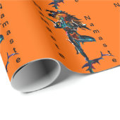 Namaste Baum-Yoga-Pose-Verpackungs-Papier durch Geschenkpapier (Rolleneckpunkt)