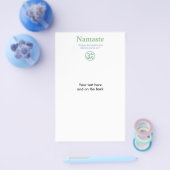 Namaste Bedeutung für Om-Symbol Flyer (Einzeln)