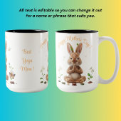 Namaste Best Yoga Mama ! Mug Zweifarbige Tasse