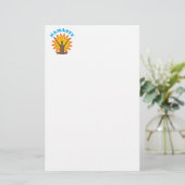 Namaste Briefpapier (Stehend Vorderseite)