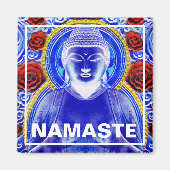 Namaste Buddha Magnet (Vorne)